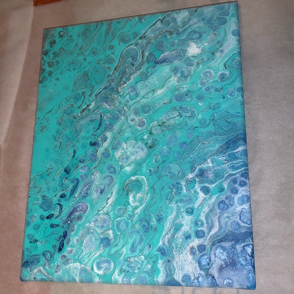 Acrylic painting